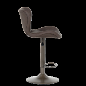 Бар стол DALVEY - тъмнокафяв