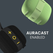 Тонколони HiFuture LINO S Black, Bluetooth 5.4, IPX7 Waterproof, 12W Output, Pair to Play (TWS Mode), Up to 10 Hours Playtime, Support Auracast (Up to 100 units pair), Built-in Powerful DSP with DynaBoost Technology