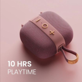 Тонколони HiFuture LINO S Purple, Bluetooth 5.4, IPX7 Waterproof, 12W Output, Pair to Play (TWS Mode), Up to 10 Hours Playtime, Support Auracast (Up to 100 units pair), Built-in Powerful DSP with DynaBoost Technology