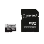 Памет Transcend 32GB micro SD w/ adapter U1, High Endurance