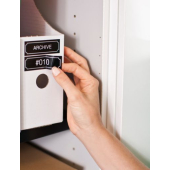 Консуматив Brother TZe-355 Tape White on Black, Laminated, 24mm, 8 m - Eco