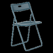 Сгъваем стол TRANAS - петролено син