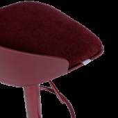 Бар стол ARELATE - червен