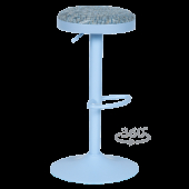 Бар стол BARACO - син