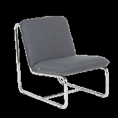 Посетителски стол 1142 - тъмносив