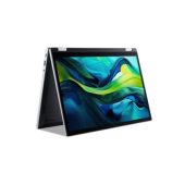 Лаптоп Acer Aspire Go Spin 14, AGSP14-31PT-3593, Intel i3 N355( up to 3.9GHz, 6MB), 14'' WUXGA (1920x1200) IPS Touch (pen supportive), 8GB DDR5 on board, SSD 256GB, HD Web cam, WiFi6 ax, BT 5.2, Win 11 Home