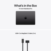 Лаптоп Apple 14-inch MacBook Pro: Apple M5 Pro chip with 15-core CPU and 16-core GPU, 24GB, 1TB SSD - Space Black