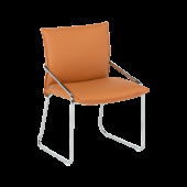 Посетителски стол Carmen 1144 - оранжев