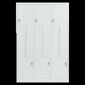 Метален шкаф Carmen CR-1294 J - сив