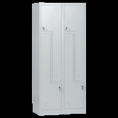 Метален шкаф Carmen CR-1280 J - сив