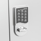 Метален шкаф Carmen CR-1282 E J - сив