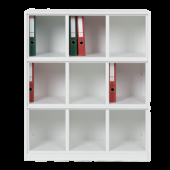 Метална етажерка Carmen CR 1297 J БЯЛ - бяла