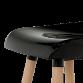 Бар стол ERIDU - черен