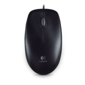LOGITECH B100 OPT USB MOUSE BK