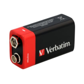 Батерия Verbatim ALKALINE BATTERY 9V 1 PACK (HANGCARD)
