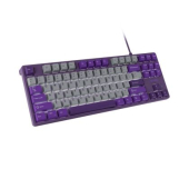 Клавиатура Fury Gaming Keyboard Kanabo K2, US layout, White backlight, Mechanical, Grey-Violet