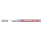 Paint маркер-тънкописец Edding 780 Объл метален връх 0.8 mm Сребрист