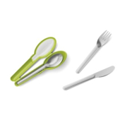 Комплект прибори за път Tefal N1071810, MSEAL&GO CUTLERY SET GREEN TEF