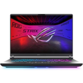 Лаптоп Asus Strix G16 G615LP-TS215,Intel  Ultra 9 ,16.0 WQXGA(2560X1600),16:10 Bend+500nits, AG,300Hz,DDR5 32GB ( 16GB DDR5-5600 SO-DIMM *2 ) ,1TB , RTX 5070  8GB GDDR7,Wi-Fi 7 ,Backlit Chiclet Keyboard 4-Zone RGB,NO OS,Eclipse Gray + ROG Backpack