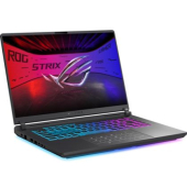 Лаптоп Asus Strix G16 G615LP-TS215,Intel  Ultra 9 ,16.0 WQXGA(2560X1600),16:10 Bend+500nits, AG,300Hz,DDR5 32GB ( 16GB DDR5-5600 SO-DIMM *2 ) ,1TB , RTX 5070  8GB GDDR7,Wi-Fi 7 ,Backlit Chiclet Keyboard 4-Zone RGB,NO OS,Eclipse Gray + ROG Backpack
