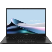 Лаптоп Asus Zenbook UM3406GA-QD246WNA, AMD Ryzen 7 445 ,2.0GHz (14MB Cache, up to 4.6GHz, 6 cores, 12 Threads), 14.0 OLED WUXGA(WU) 1920X1200 16:10,LPDDR5X 16GB ( on board ),512GB  SSD G4, Windows 11,  Jade Black, Sleev, no adapter