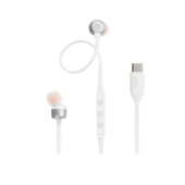 Слушалки JBL T310C WHT USB-C In-ear headphones