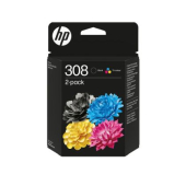 Консуматив HP 308 Black/Tri-Color Original Ink Cartridge Combo 2-Pack
