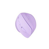 Мишка Natec Vertical Mouse Crake 2 Wireless, 2400DPI Bluetooth 5.2 + 2.4 GHz Pure Lavender