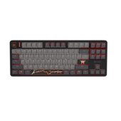 Клавиатура Fury Gaming Keyboard Kanabo K6, US layout, Magnetic backlight, Mechanical, Black-Grey