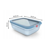 Кутия за съхранение Tefal N1211310 Oneclick Re 2.3 L Blue Tef1