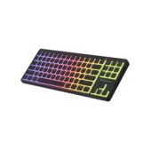 Клавиатура Genesis Gaming Keyboard Thor 430 TKL Wireless, US, RGB Mechanical Outemu Pink, Silent Slim, Black
