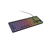 Клавиатура Genesis Gaming Keyboard Thor 430 TKL, US, RGB Mechanical Outemu, Pink, Silent, Hot Swap Slim, Black
