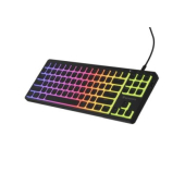 Клавиатура Genesis Gaming Keyboard Thor 430 TKL, US, RGB Mechanical Outemu, Pink, Silent, Hot Swap Slim, Black