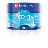 Медия Verbatim CD-R 700MB 52X EXTRA PROTECTION WRAP (50 PACK)