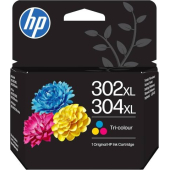 Консуматив HP 302XL/304XL Tri-clr Original Ink Cartridge