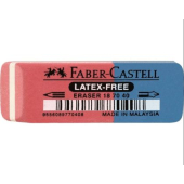 Гума за молив и мастило Faber-Castell Правоъгълна, комбинирана