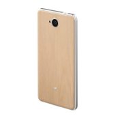 MS LUMIA 650 BACK CVR LGH WOOD