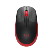 Мишка Logitech M190 Full-size wireless mouse - RED - 2.4GHZ - N/A - EMEA - M190