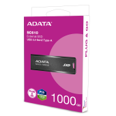 ADATA EXT SSD SC610 1000GB RED