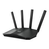Рутер Asus Wireless Router, RT-BE58U, BE3600, Dual-Band, Quad-Core 2.0GHz CPU, 256MB/1GB Flash/RAM, 4K-QAM, 2.5G port, AiProtection Pro, NAT Passthrough, VPN, multiple SSIDs,  IPTV, Beamforming, 4G LTE/5G Mobile Tethering, AiMesh, Black