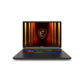 Лаптоп MSI Vector 17 HX AI A2XWJG, NVIDIA GeForce RTX 5090 24GB GDDR7 1824 AI TOPS, Intel Core Ultra 9 275HX (24C/24T up to 5.4 GHz, 36 MB), 17